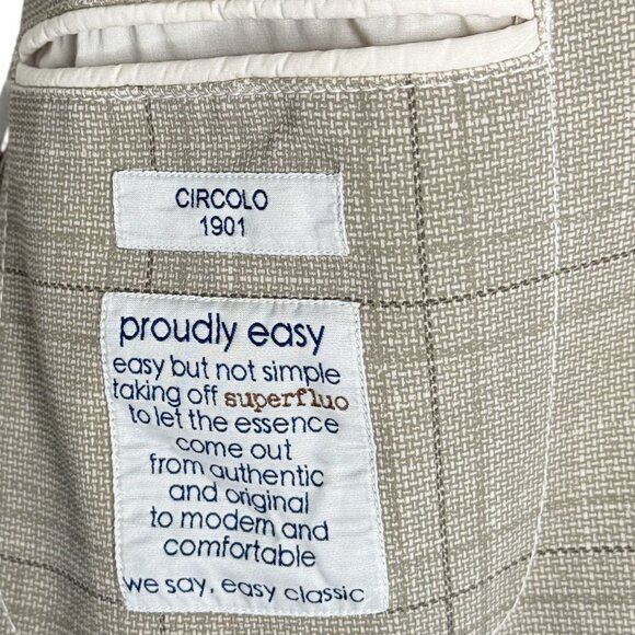 Circolo 1901 Mens Blazer Jacket, L - Picture 11 of 11